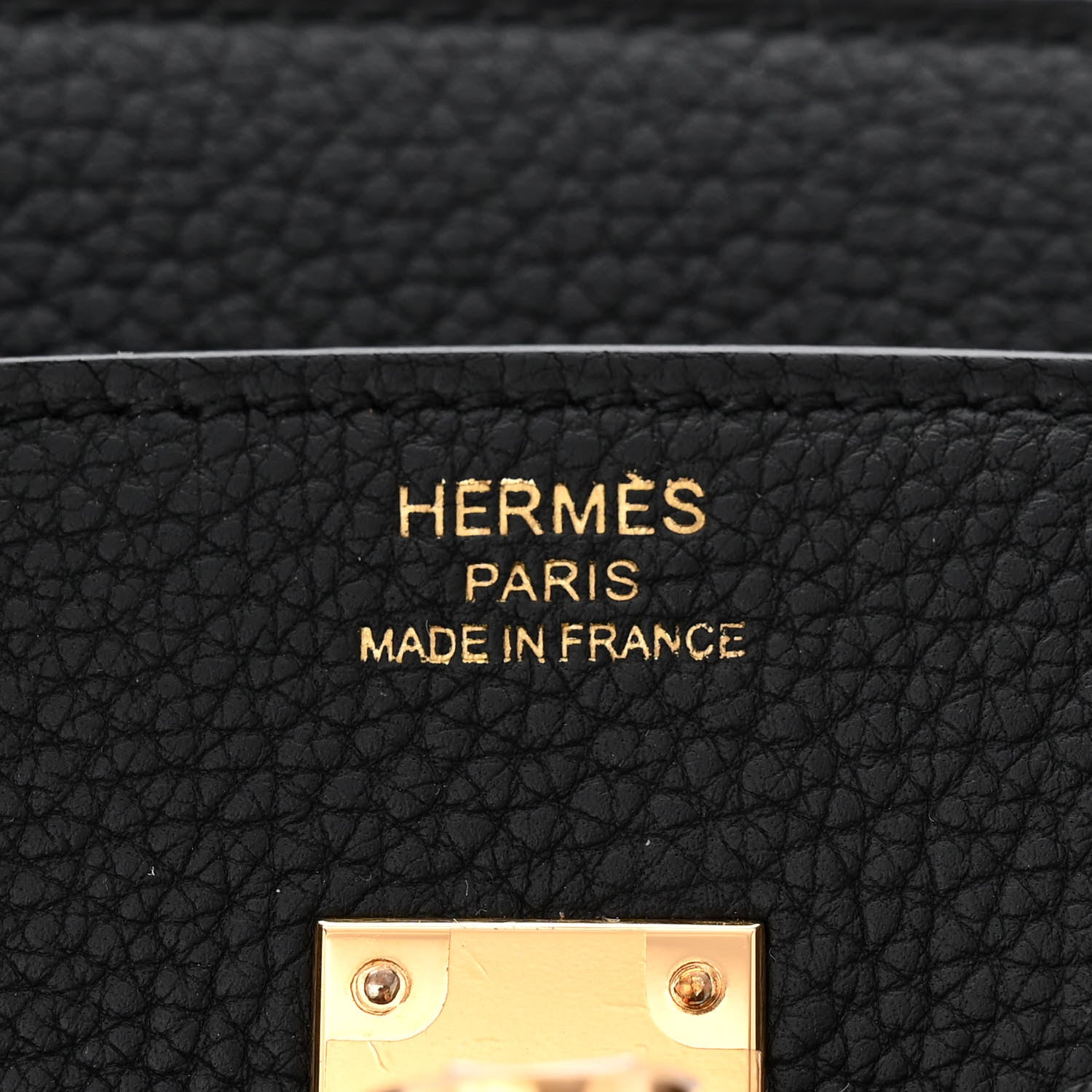 Hermes Togo Birkin 25 Black 6 of 11