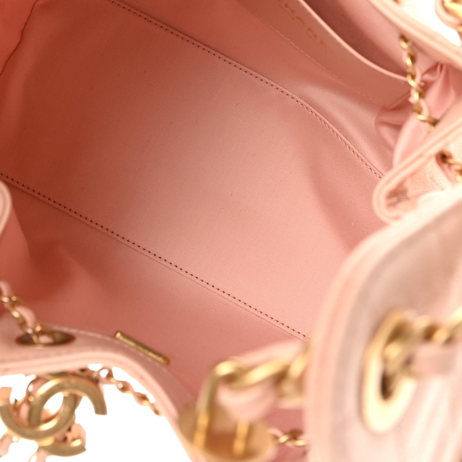 Chanel Caviar Quilted Small Chanel 25 Handbag Light Pink 5 of 11