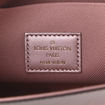 Louis Vuitton Vernis Pochette Felicie Chain Wallet Metallic Pale Pink 8 of 12
