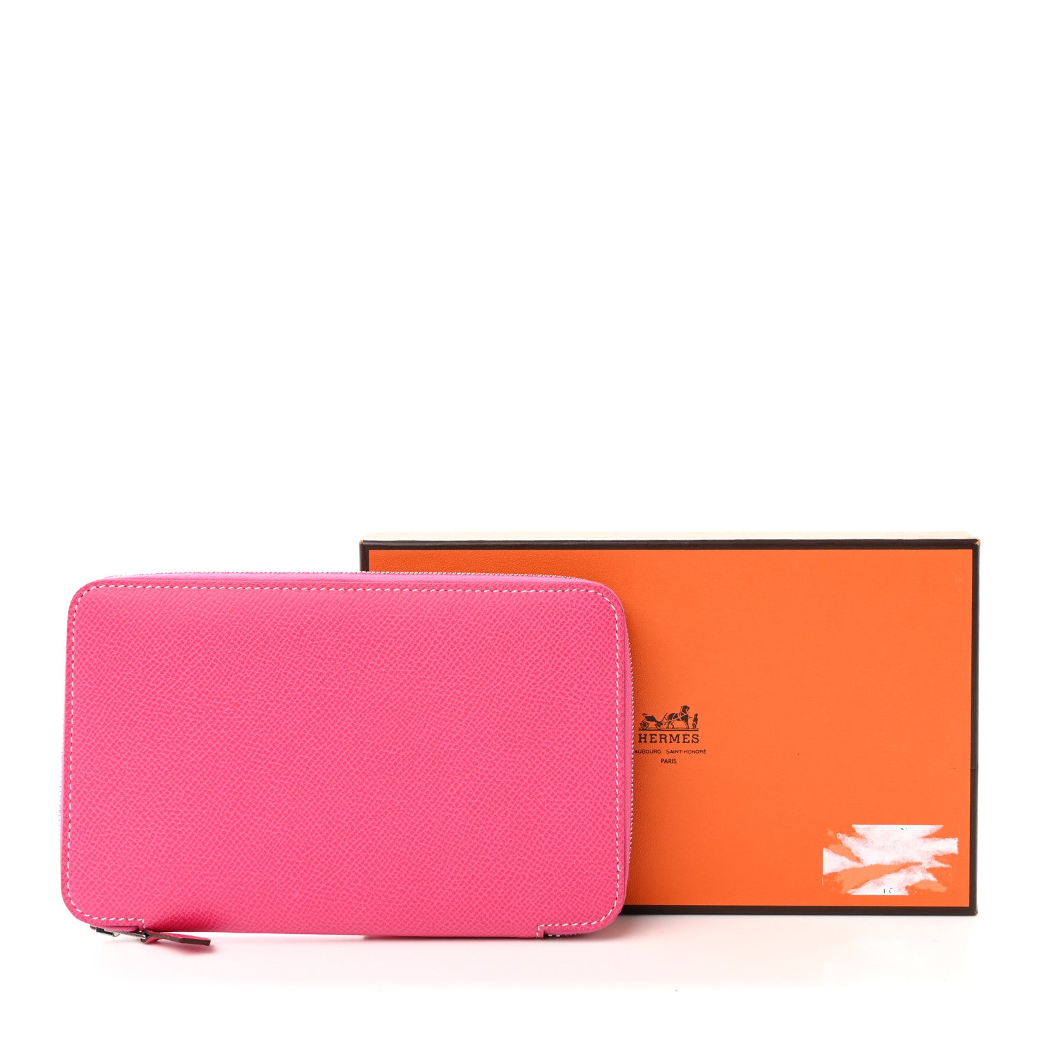 Hermes Epsom Vision II Zip Agenda Rose Tyrien 15 of 15
