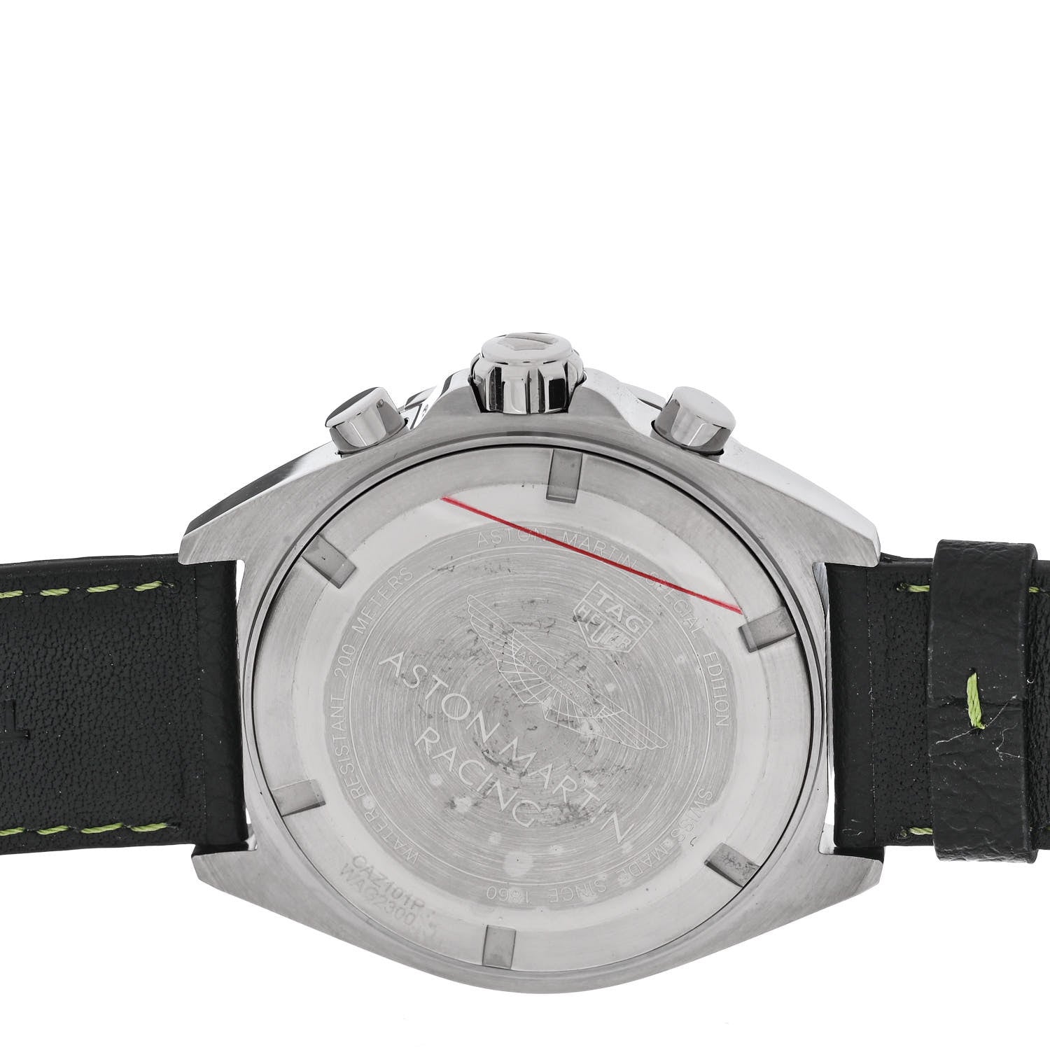 Tag Heuer Stainless Steel 43mm Formula 1 Aston Martin Quartz Watch Black CAZ101P 4 of 5