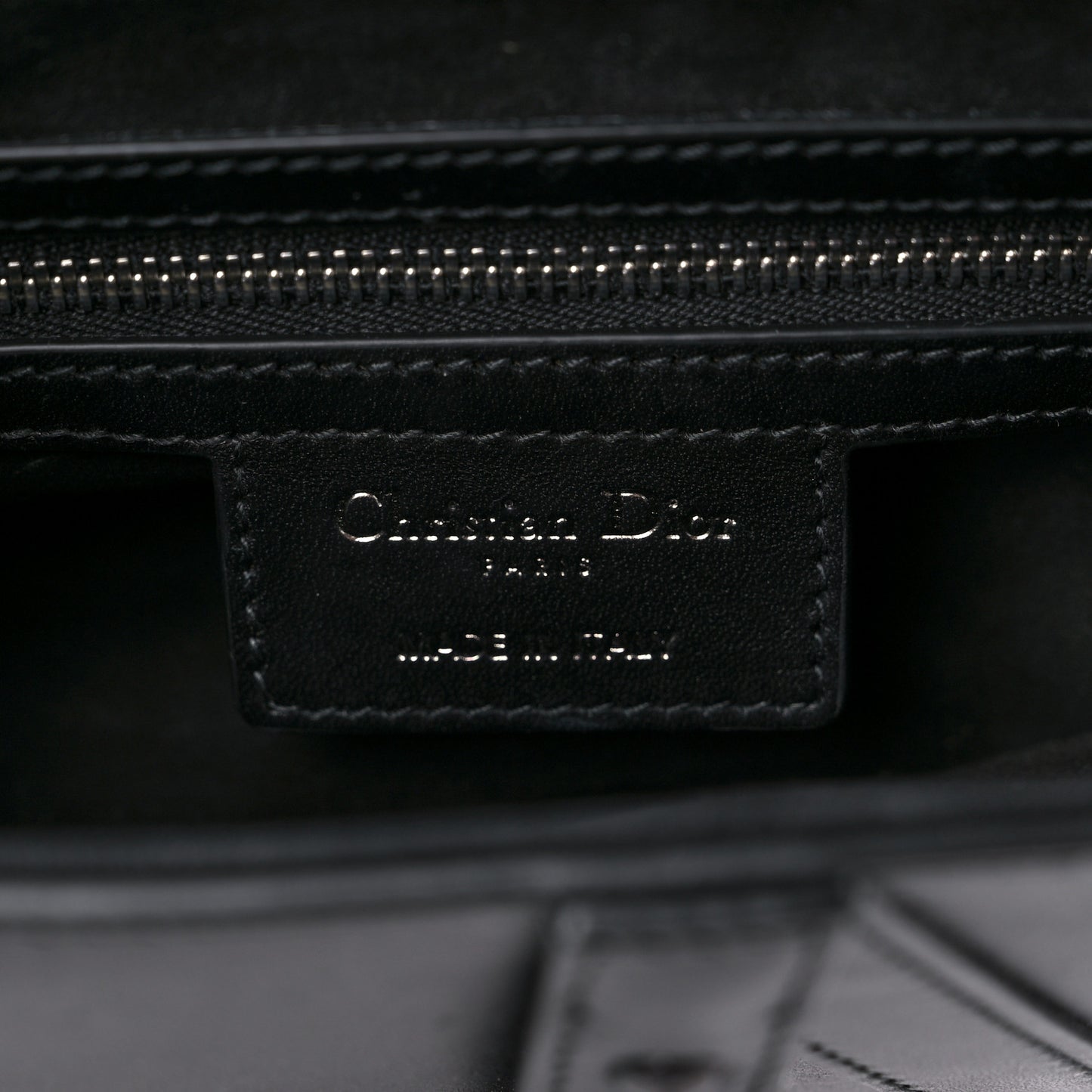 Calfskin Studded Saddle Bag With Strap Black