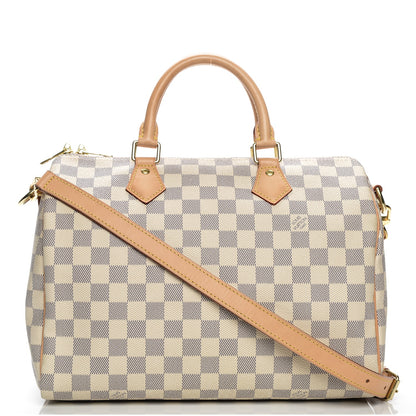 Louis Vuitton Damier Azur Speedy Bandouliere 30 1 of 8