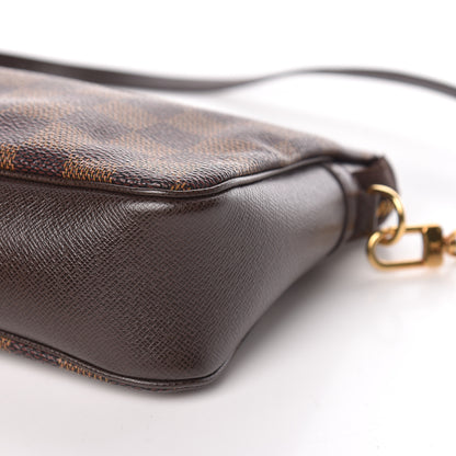 Louis Vuitton Damier Ebene Trousse Make Up Bag Pochette 9 of 10