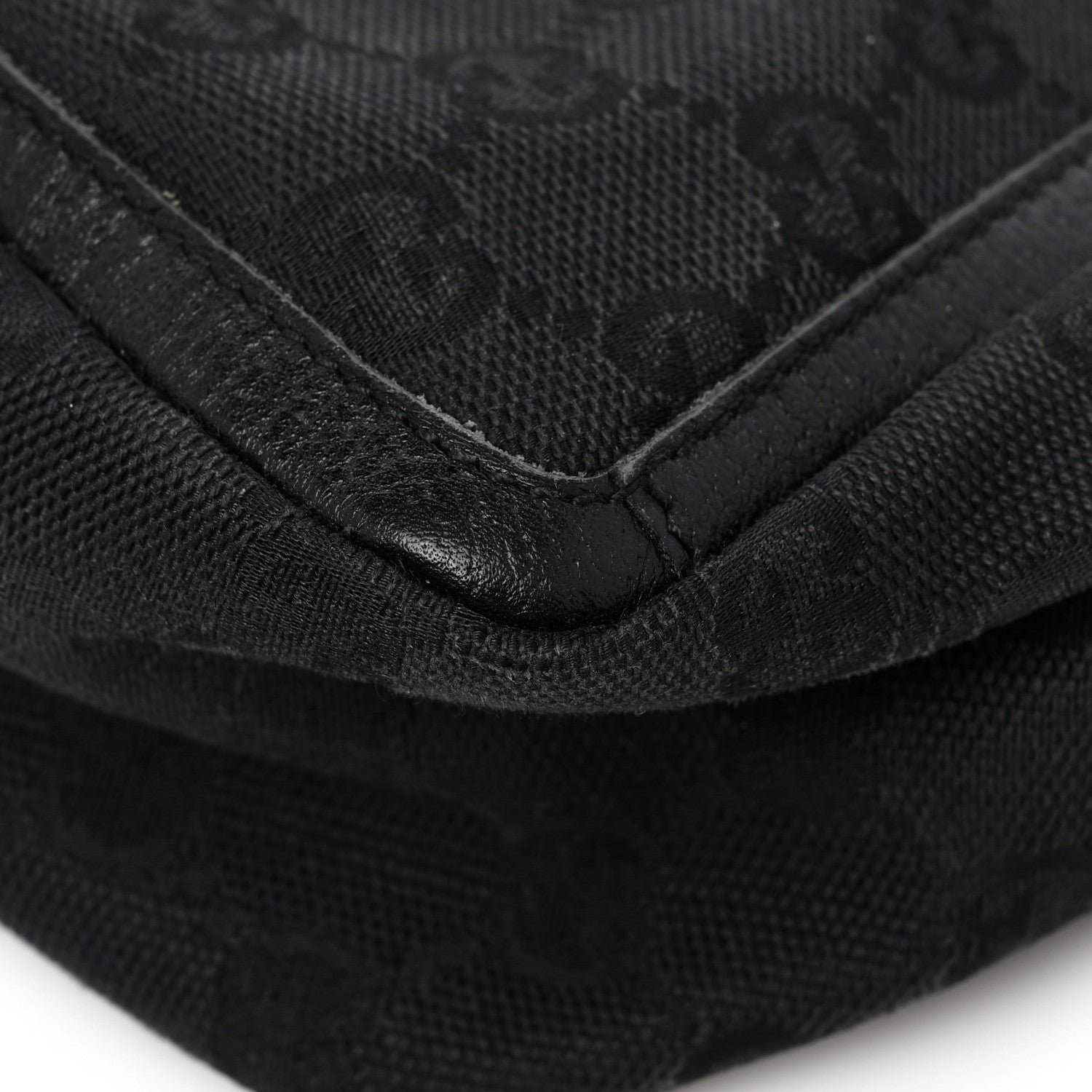 Gucci Monogram D Ring Abbey Pochette Black 12 of 16