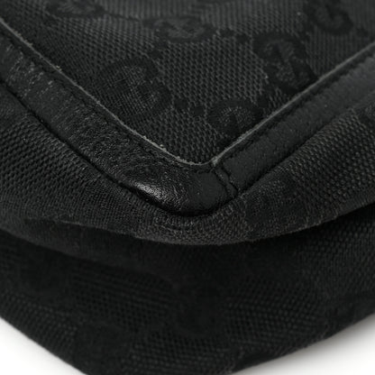 Gucci Monogram D Ring Abbey Pochette Black 12 of 16