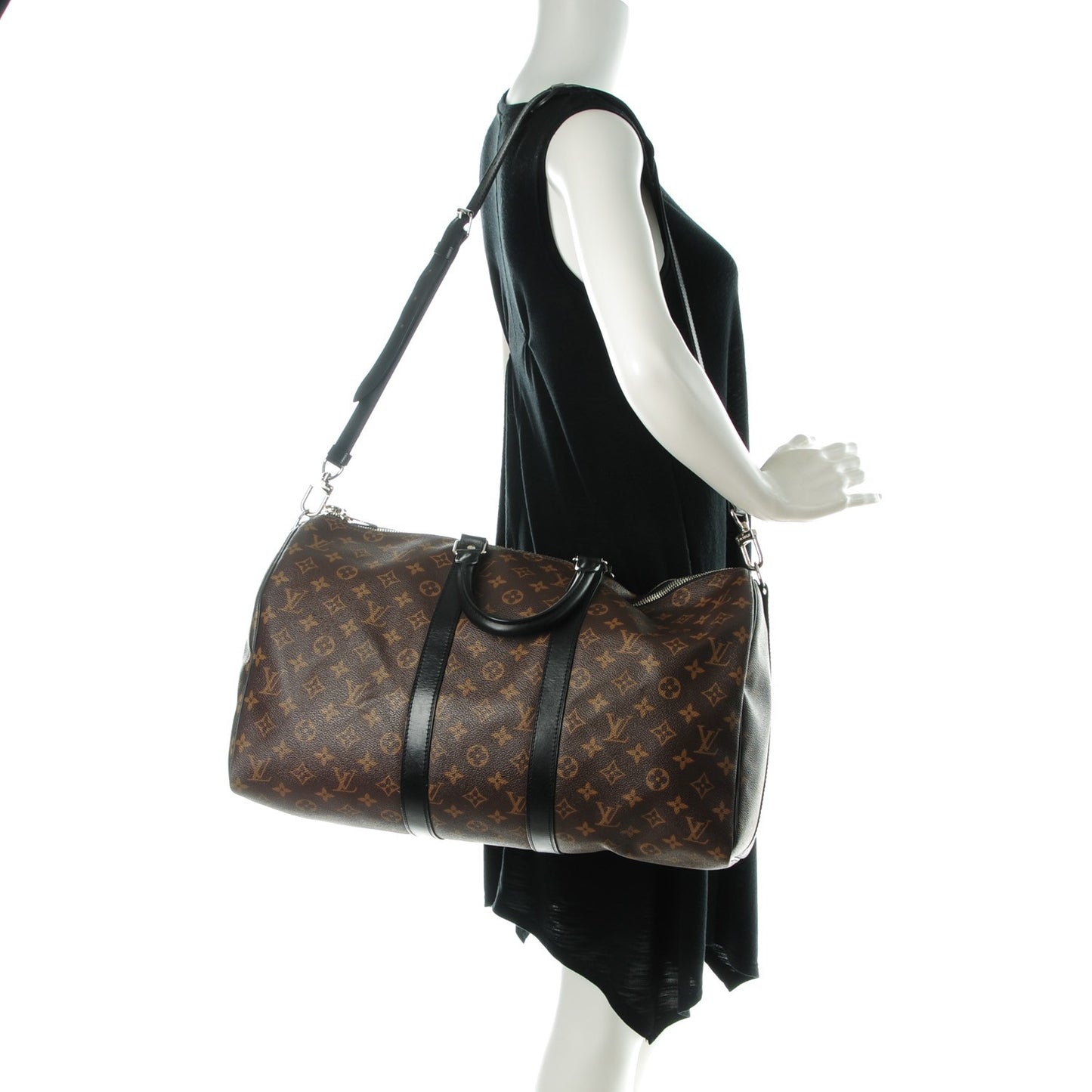 Monogram Macassar Keepall Bandouliere 45