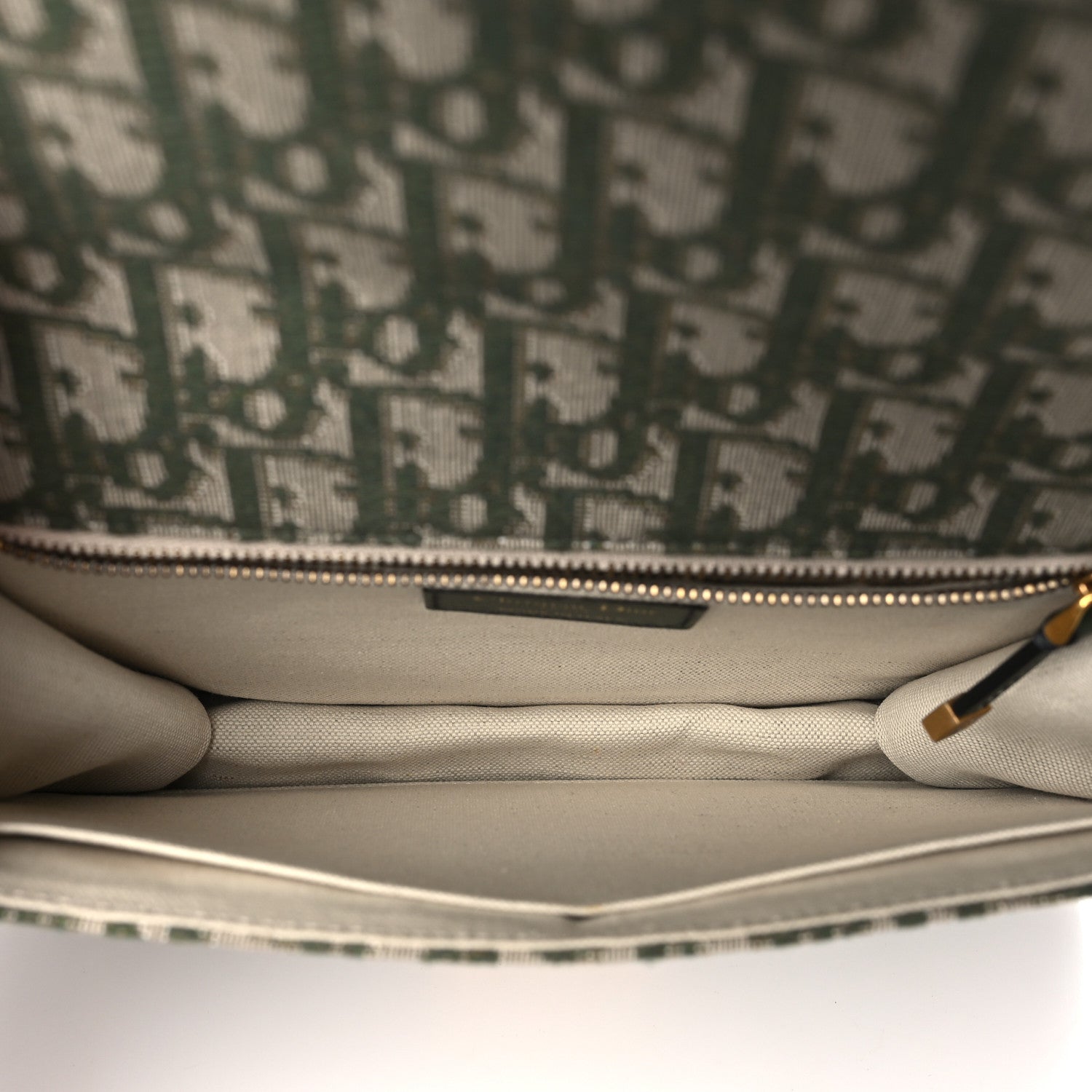 Christian Dior Oblique DiorAddict Flap Bag Green 6 of 9