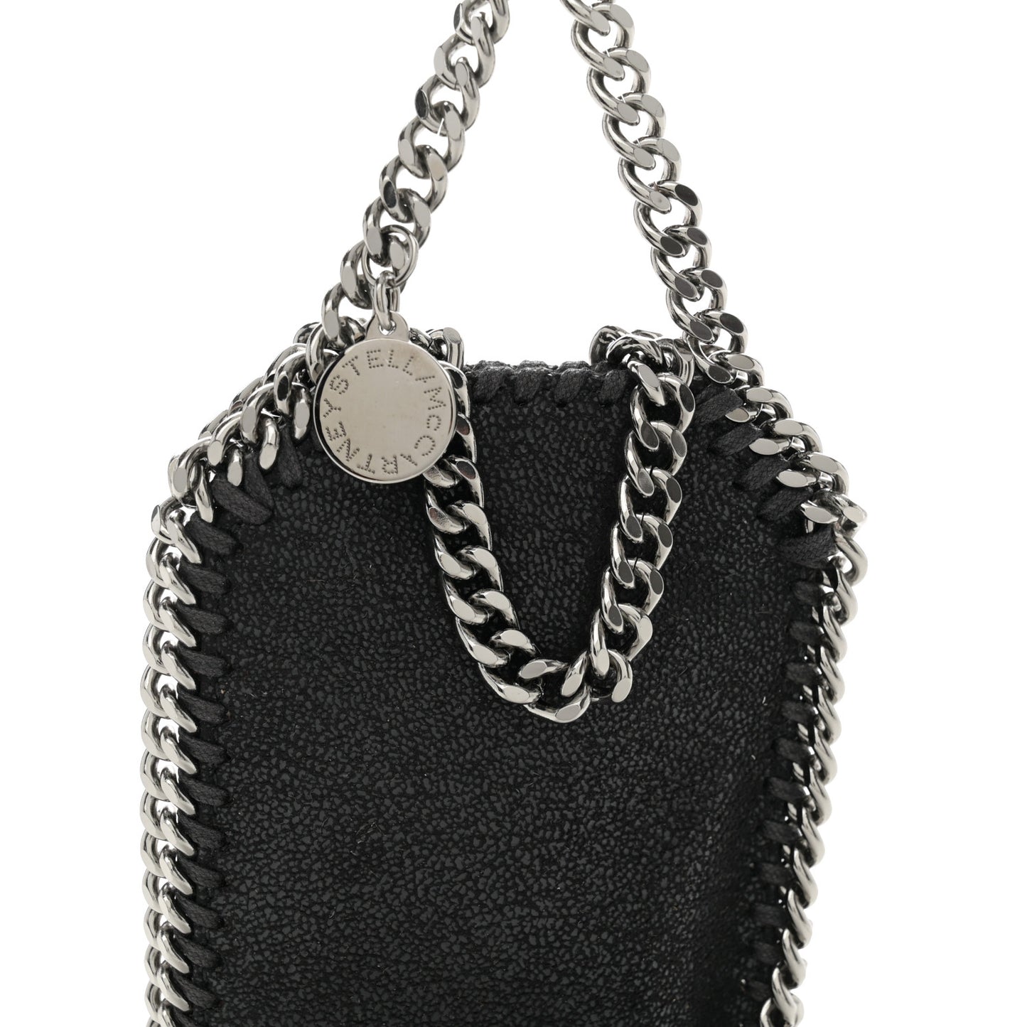 Shaggy Deer Micro Falabella Tote Black
