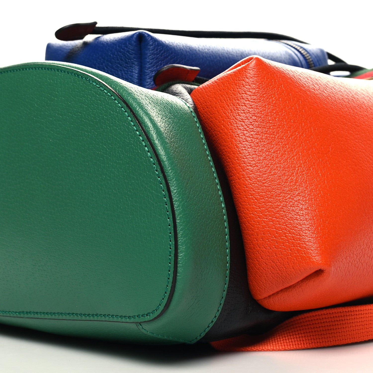 Gucci Grained Calfskin Good Game Interlocking G Backpack Multicolor 12 of 12
