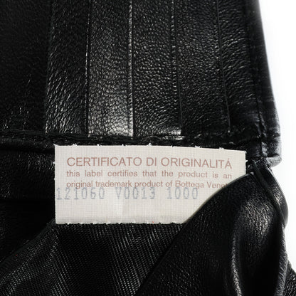 Bottega Veneta Nappa Intrecciato French Wallet Nero Black 8 of 8