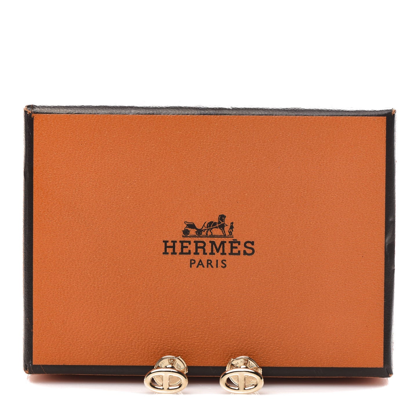 18K Yellow Gold TPM Farandole Stud Earrings