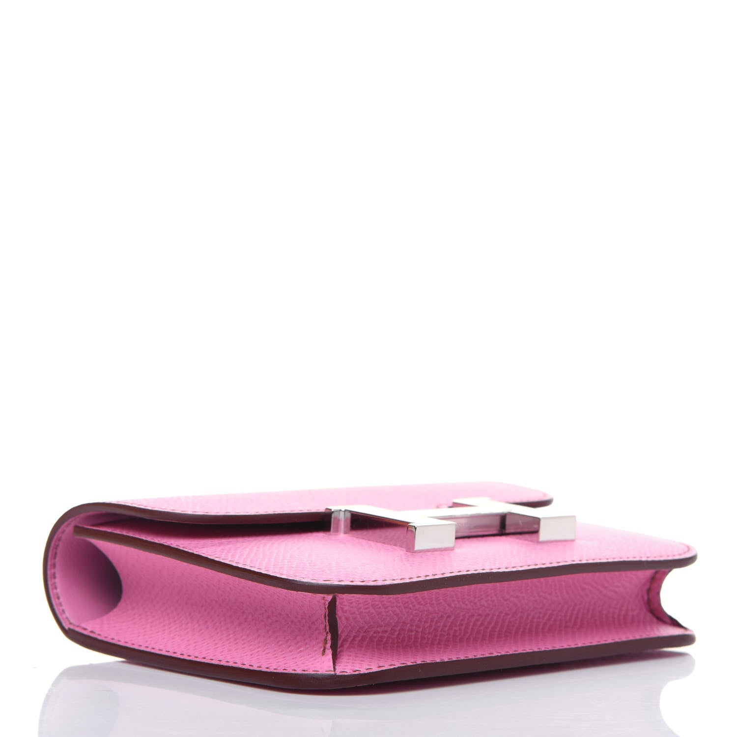 Hermes Epsom Constance Slim Wallet 5P Pink 4 of 15