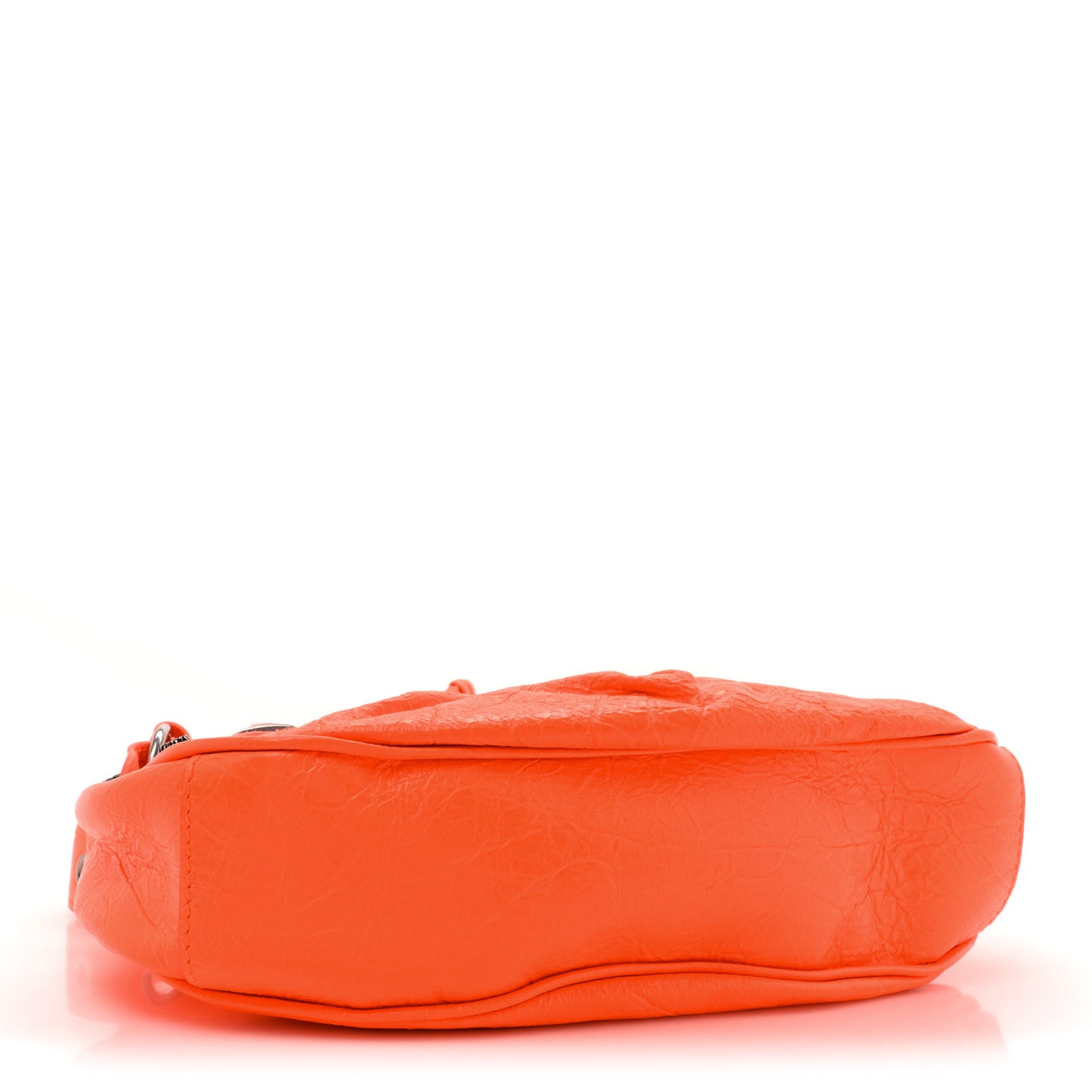 Agneau Arena Le Cagole Shoulder Bag XS Orange