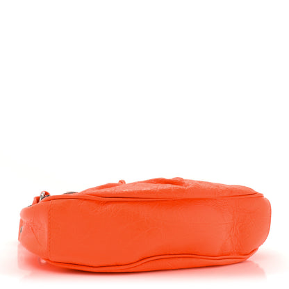 Balenciaga Agneau Arena Le Cagole Shoulder Bag XS Orange 6 of 16