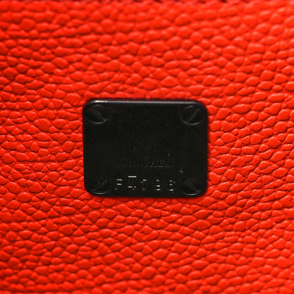 MCM Visetos Kira Drawstring Bag Cognac Orange 7 of 9