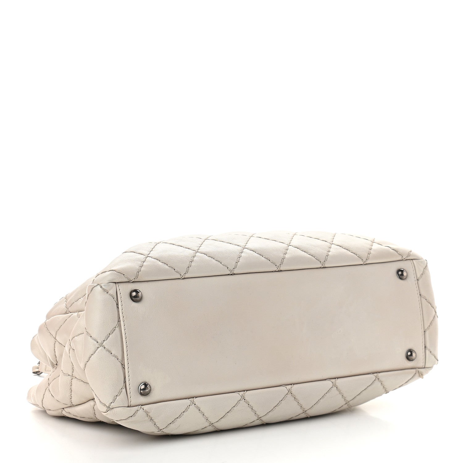 Chanel Calfskin Medium Stitch It Tote Beige 4 of 11