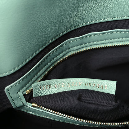 Fendi Nappa FF 1974 Embossed Baguette Menta 7 of 9