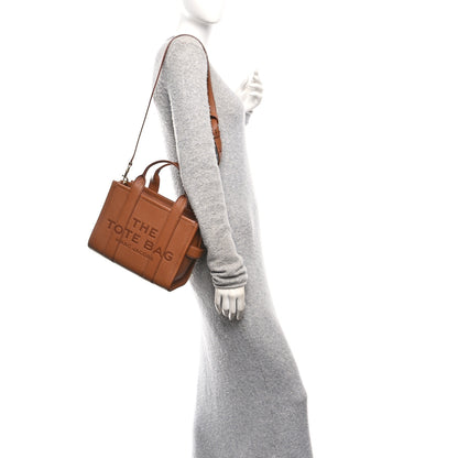 Marc Jacobs Grained Calfskin Small The Tote Bag Argan Oil 2 of 12