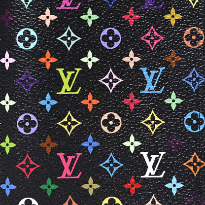 Louis Vuitton LV X TM Monogram Multicolor Passport Cover Black 7 of 8