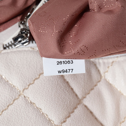 Stella McCartney Faux Leather Quilted Small Falabella Tote White 7 of 8