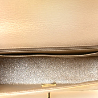 Chanel Metallic Goatskin Quilted Mini Rectangular Flap Gold 5 of 11