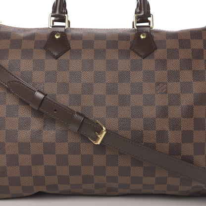 Louis Vuitton Damier Ebene Speedy Bandouliere 35 11 of 12