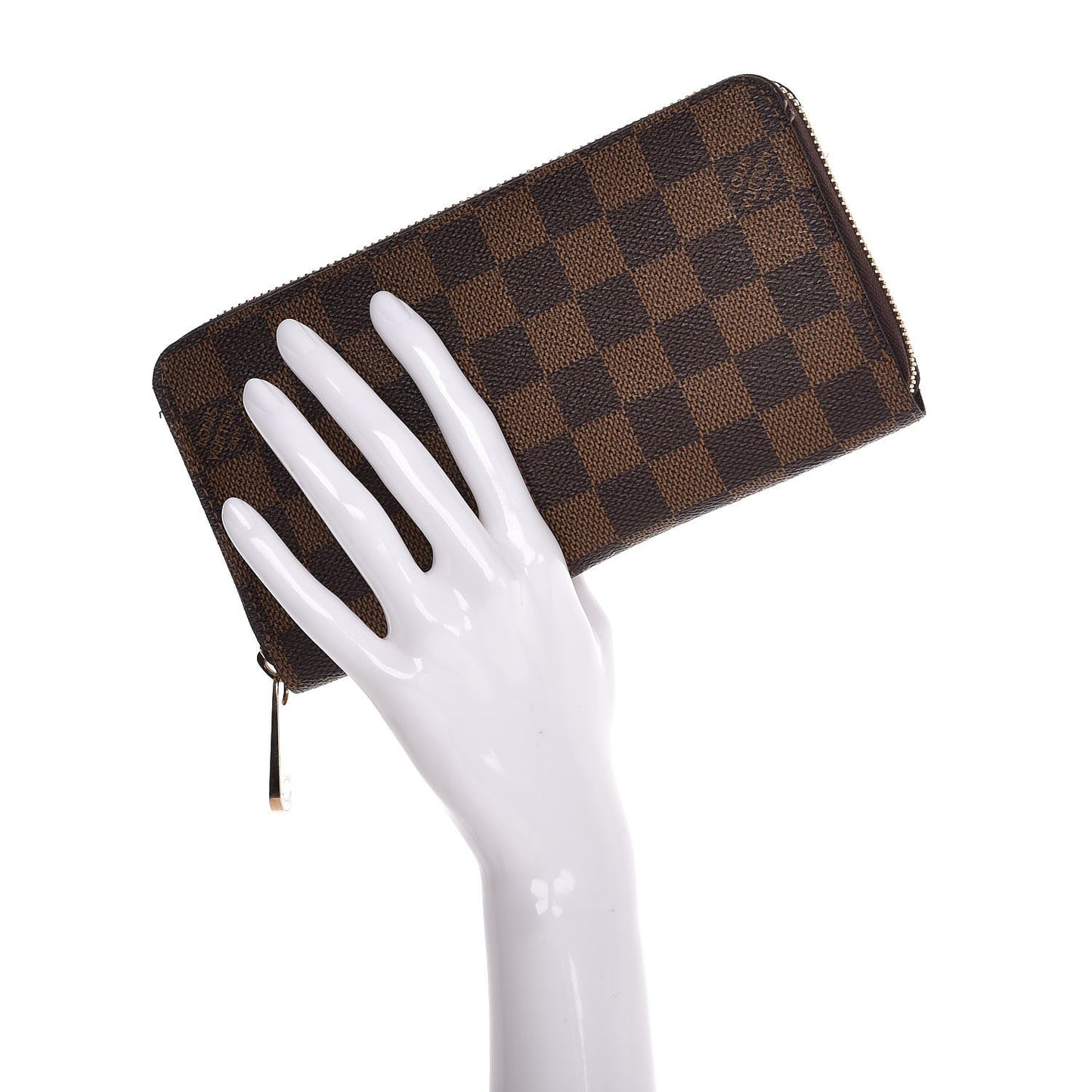 Damier Ebene Zippy Wallet