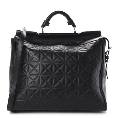 3.1 Phillip Lim 3.1 Calfskin Embossed Large Ryder Satchel Black 1 of 10