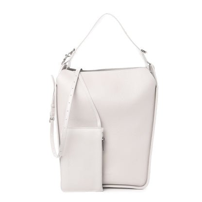 Balenciaga Grained Calfskin Medium 2.0 North South Shopping Tote White 1 of 11