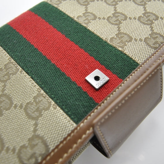 Gucci Monogram Signature Web Continental Wallet 8 of 8