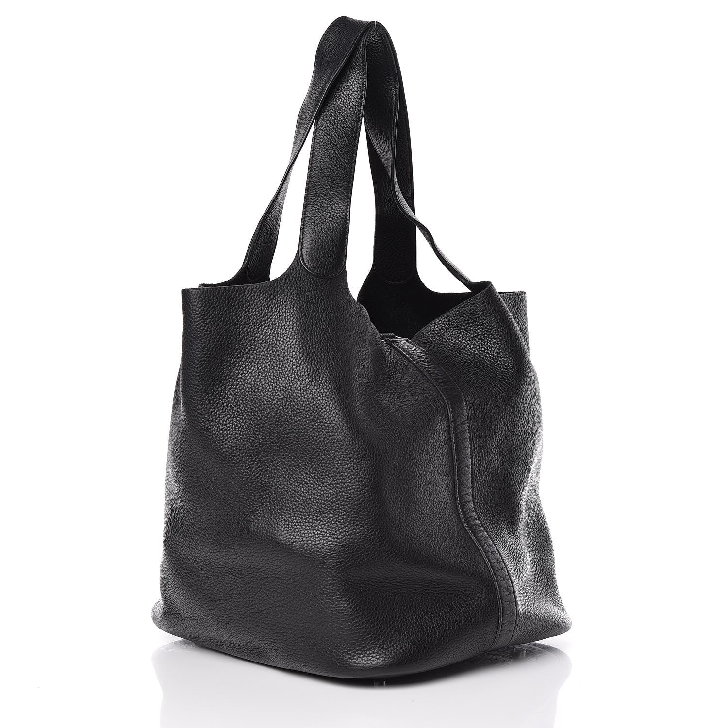 Hermes Taurillon Clemence Picotin Lock TGM Black 3 of 9