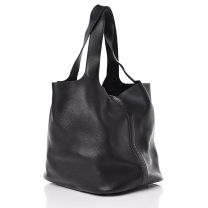Hermes Taurillon Clemence Picotin Lock TGM Black 3 of 9
