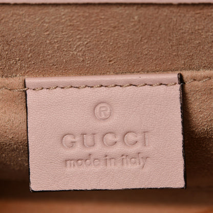 Gucci Calfskin Crystal Star Embroidered Small Padlock Shoulder Bag Perfect Pink Multicolor 6 of 7