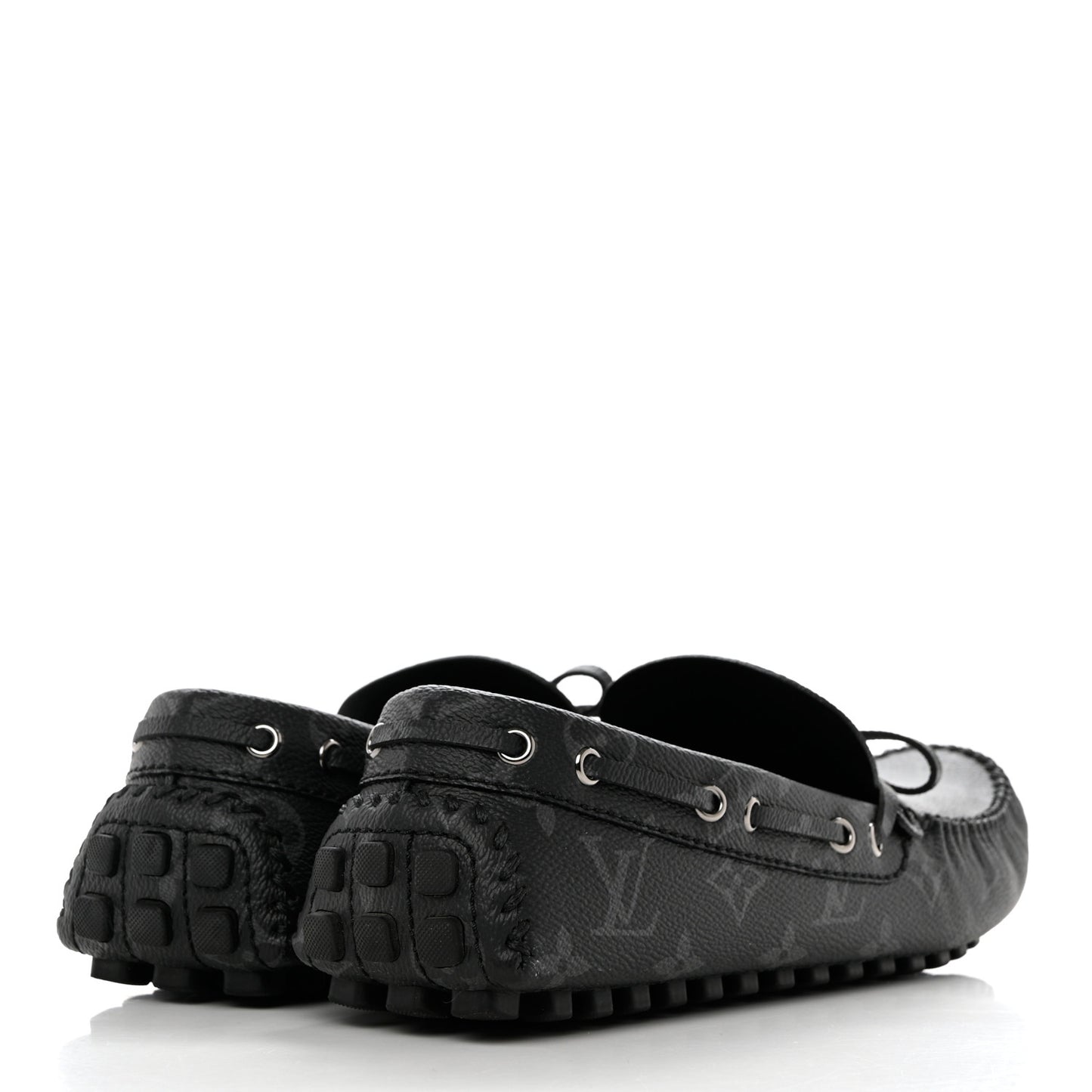 Monogram Eclipse Mens Arizona Car Shoe Moccasin Loafers 7.5