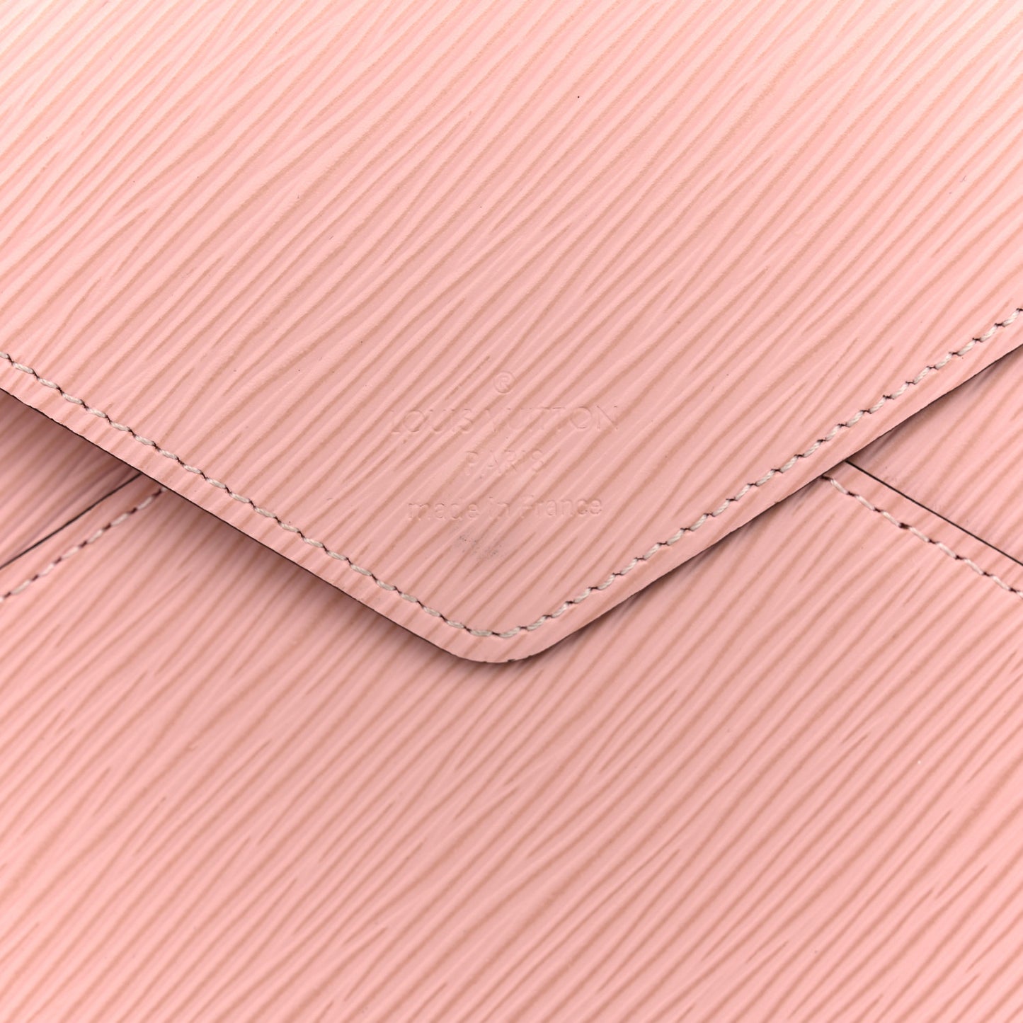 Epi Kirigami Pochette Set Rose Ballerine Fuchsia Coquelicot