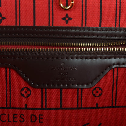 Louis Vuitton Damier Ebene Neverfull GM 6 of 7