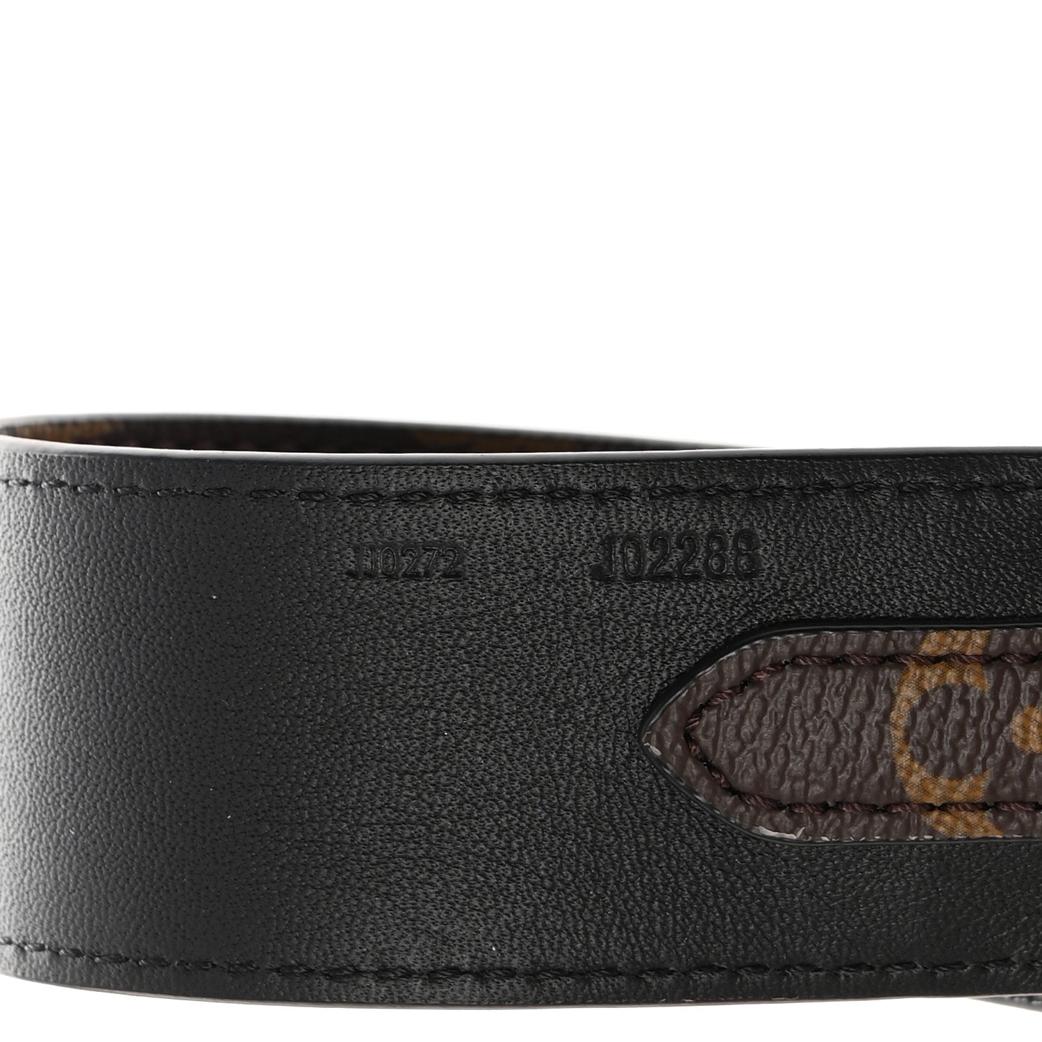 Louis Vuitton Monogram Bandouliere Shoulder Strap Black 4 of 7