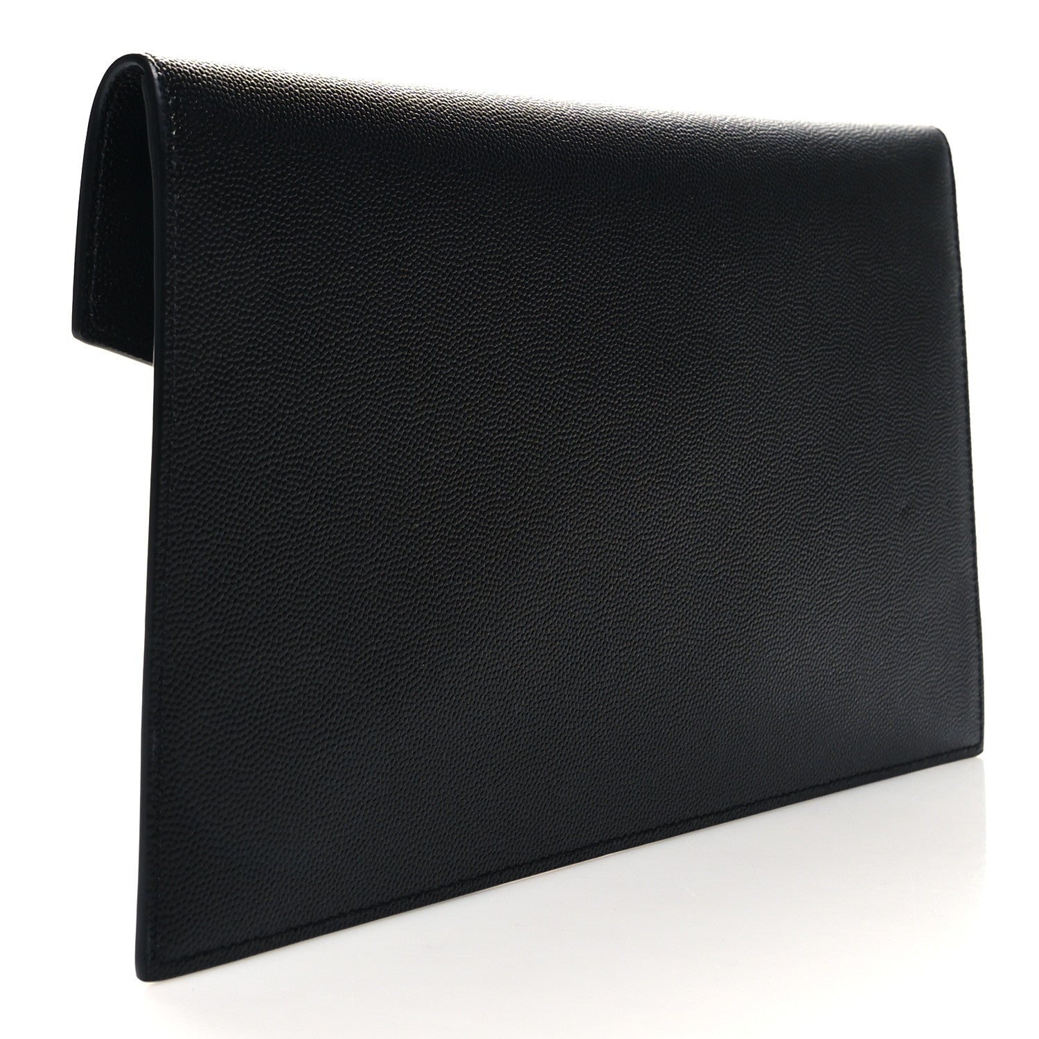 Saint Laurent Grain De Poudre Uptown Pouch Black 3 of 10