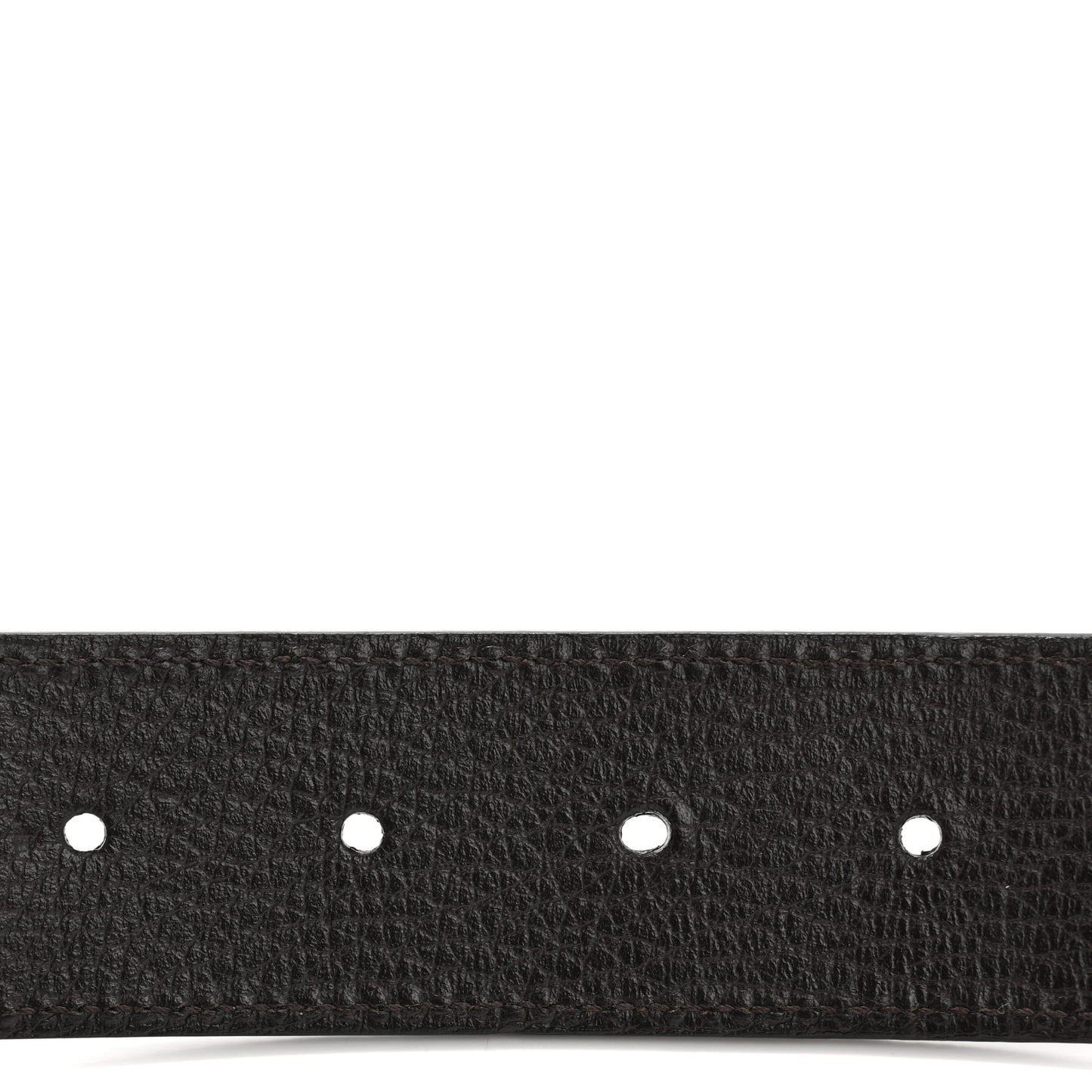 Selleria Calfskin Mens Interlocking G 37mm Belt 100 40 Black