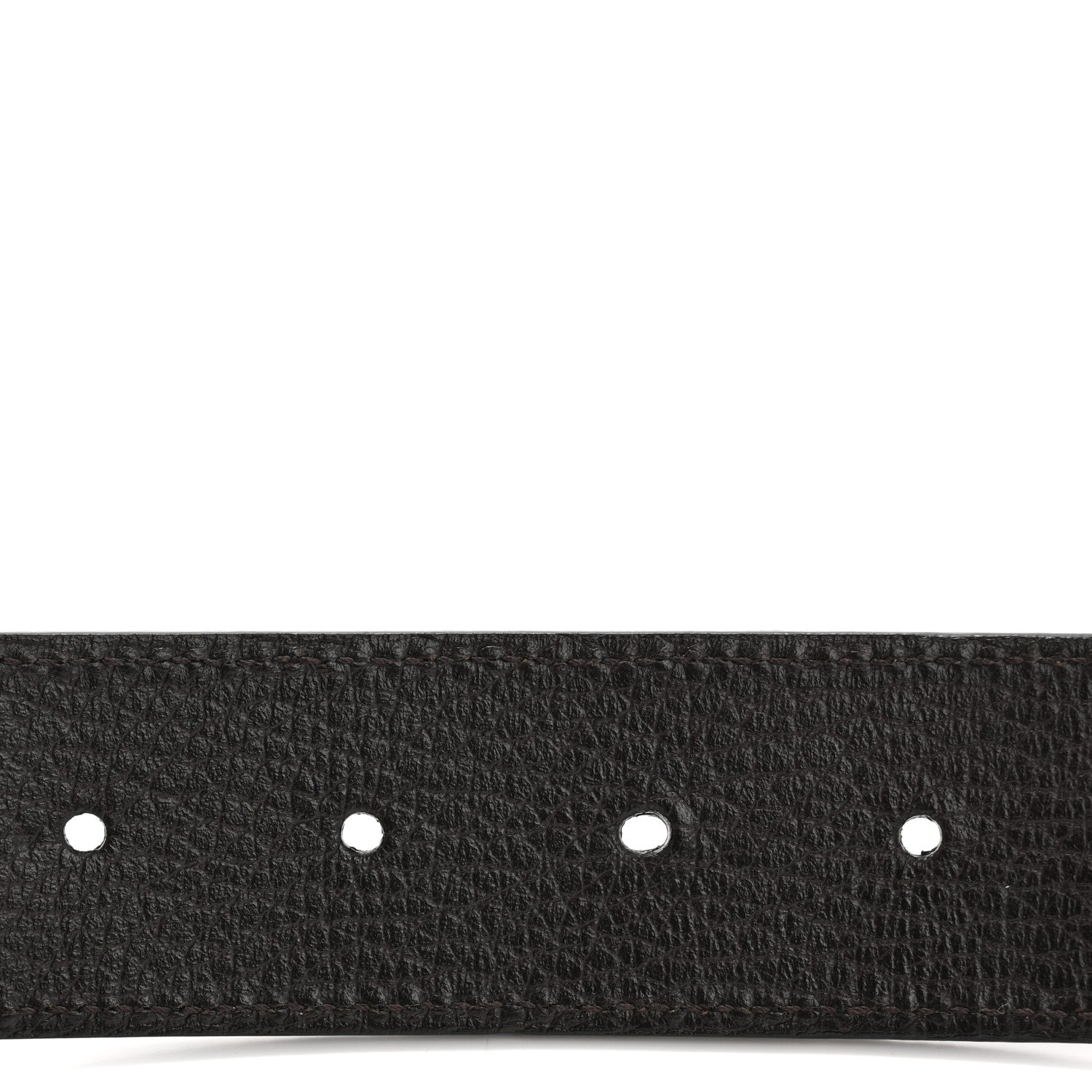 Gucci Selleria Calfskin Mens Interlocking G 37mm Belt 100 40 Black 4 of 7