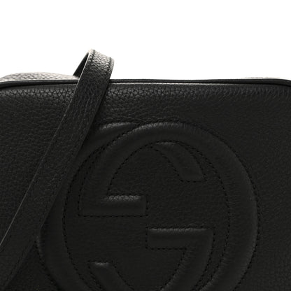 Gucci Pebbled Calfskin Small Soho Disco Bag Black 8 of 11