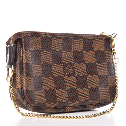 Louis Vuitton Damier Ebene Mini Pochette Accessories 3 of 10