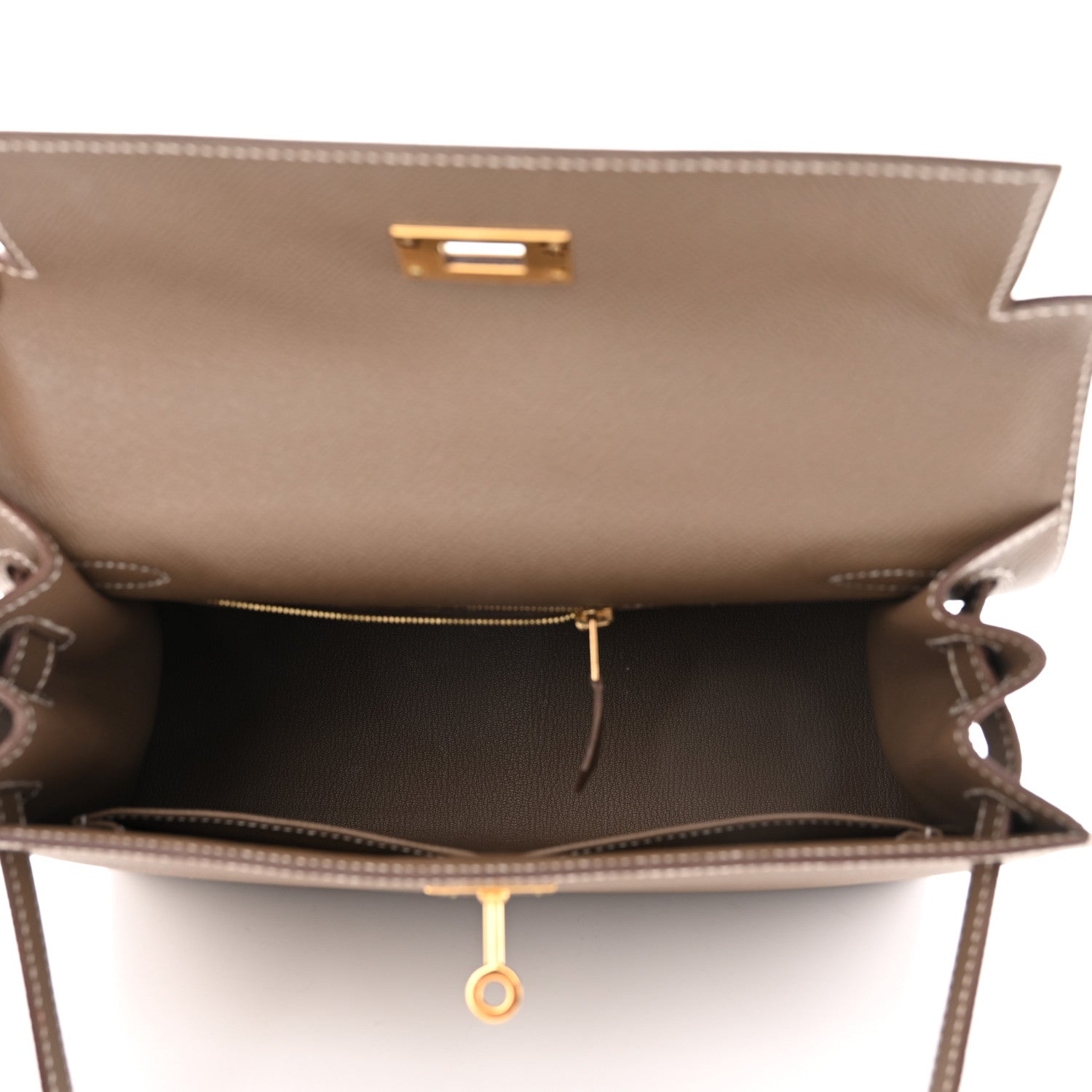 Hermes Epsom Kelly Sellier 28 Etoupe 5 of 11