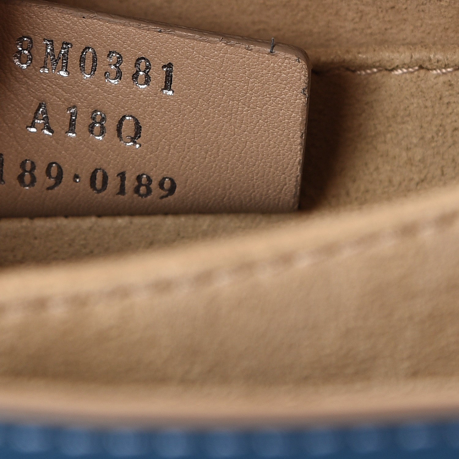 Fendi Vitello Liberty Scalloped Studded Small Kan I Shoulder Bag Balena 9 of 9