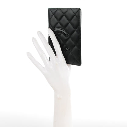 Chanel Calfskin Quilted Small Cambon Agenda Planner Black 2 of 8