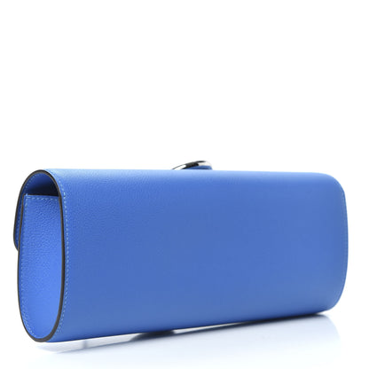 Hermes Evercolor Egee Clutch Bleu Hydra 3 of 9