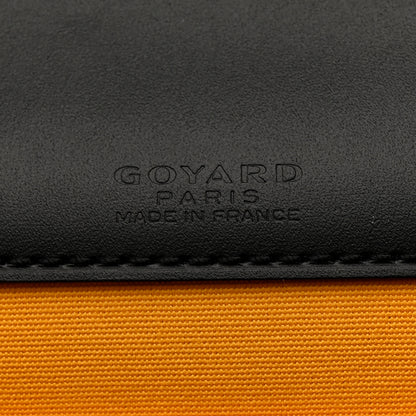 Goyard Goyardine Monte Carlo Bois Clutch With Strap Black 6 of 7