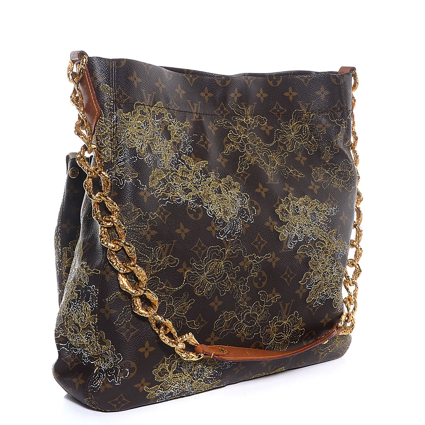 Monogram Dentelle Fersen Gold