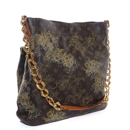 Louis Vuitton Monogram Dentelle Fersen Gold 3 of 7
